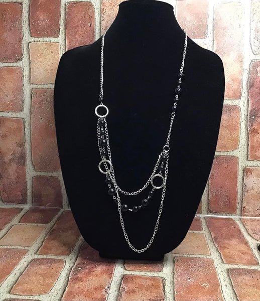 Vintage Black Pearl Necklace-Jewelry-Paparazzi Accessories-Ericka C Wise, $5 Jewelry Paparazzi accessories jewelry ericka champion wise elite consultant life of the party fashion fix lead and nickel free florida palm bay melbourne