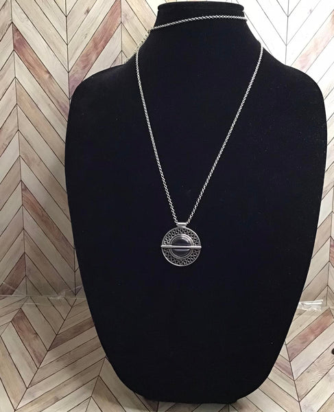 Vintage Silver and Black Necklace-Jewelry-Paparazzi Accessories-Ericka C Wise, $5 Jewelry Paparazzi accessories jewelry ericka champion wise elite consultant life of the party fashion fix lead and nickel free florida palm bay melbourne