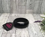 Whimsically Woodsy Black Bracelet-Jewelry-Paparazzi Accessories-Ericka C Wise, $5 Jewelry Paparazzi accessories jewelry ericka champion wise elite consultant life of the party fashion fix lead and nickel free florida palm bay melbourne