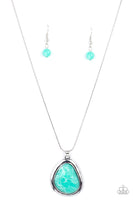 Canyon Oasis Green Necklace-Jewelry-Paparazzi Accessories-Ericka C Wise, $5 Jewelry Paparazzi accessories jewelry ericka champion wise elite consultant life of the party fashion fix lead and nickel free florida palm bay melbourne