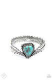 Desert Roost Blue Bracelet-Jewelry-Paparazzi Accessories-Ericka C Wise, $5 Jewelry Paparazzi accessories jewelry ericka champion wise elite consultant life of the party fashion fix lead and nickel free florida palm bay melbourne