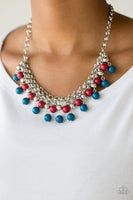Friday Night Fringe Multi Necklace-Jewelry-Paparazzi Accessories-Ericka C Wise, $5 Jewelry Paparazzi accessories jewelry ericka champion wise elite consultant life of the party fashion fix lead and nickel free florida palm bay melbourne