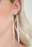 Very Viper Silver Earrings-Jewelry-Paparazzi Accessories-Ericka C Wise, $5 Jewelry Paparazzi accessories jewelry ericka champion wise elite consultant life of the party fashion fix lead and nickel free florida palm bay melbourne