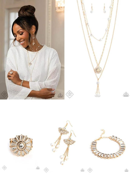 Fiercely 5th Avenue February 2023 Fashion Fix-Jewelry-Paparazzi Accessories-Ericka C Wise, $5 Jewelry Paparazzi accessories jewelry ericka champion wise elite consultant life of the party fashion fix lead and nickel free florida palm bay melbourne