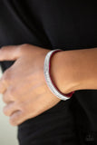 Babe Bling Pink Leather Bracelet-Jewelry-Paparazzi Accessories-Ericka C Wise, $5 Jewelry Paparazzi accessories jewelry ericka champion wise elite consultant life of the party fashion fix lead and nickel free florida palm bay melbourne