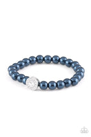 Follow My Lead Blue Bracelet-Jewelry-Paparazzi Accessories-Ericka C Wise, $5 Jewelry Paparazzi accessories jewelry ericka champion wise elite consultant life of the party fashion fix lead and nickel free florida palm bay melbourne
