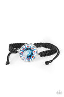 Tropic Tropic Blue Urban Bracelet-Jewelry-Paparazzi Accessories-Ericka C Wise, $5 Jewelry Paparazzi accessories jewelry ericka champion wise elite consultant life of the party fashion fix lead and nickel free florida palm bay melbourne