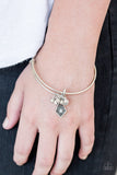 Treasure Charms White Bracelet-Jewelry-Paparazzi Accessories-Ericka C Wise, $5 Jewelry Paparazzi accessories jewelry ericka champion wise elite consultant life of the party fashion fix lead and nickel free florida palm bay melbourne