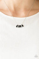 Deco Decadence Black Necklace-Jewelry-Paparazzi Accessories-Ericka C Wise, $5 Jewelry Paparazzi accessories jewelry ericka champion wise elite consultant life of the party fashion fix lead and nickel free florida palm bay melbourne