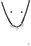 Society Socialite Black Necklace-Jewelry-Paparazzi Accessories-Ericka C Wise, $5 Jewelry Paparazzi accessories jewelry ericka champion wise elite consultant life of the party fashion fix lead and nickel free florida palm bay melbourne