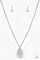 So Pop-YOU-lar Silver Necklace-Jewelry-Paparazzi Accessories-Ericka C Wise, $5 Jewelry Paparazzi accessories jewelry ericka champion wise elite consultant life of the party fashion fix lead and nickel free florida palm bay melbourne