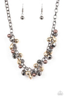 Building my Brand Black Necklace-Jewelry-Paparazzi Accessories-Ericka C Wise, $5 Jewelry Paparazzi accessories jewelry ericka champion wise elite consultant life of the party fashion fix lead and nickel free florida palm bay melbourne