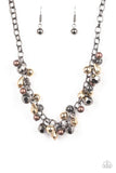 Building my Brand Black Necklace-Jewelry-Paparazzi Accessories-Ericka C Wise, $5 Jewelry Paparazzi accessories jewelry ericka champion wise elite consultant life of the party fashion fix lead and nickel free florida palm bay melbourne