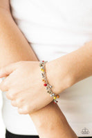 Aquatic Adventure Multi Bracelet-Jewelry-Paparazzi Accessories-Ericka C Wise, $5 Jewelry Paparazzi accessories jewelry ericka champion wise elite consultant life of the party fashion fix lead and nickel free florida palm bay melbourne