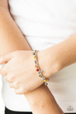 Aquatic Adventure Multi Bracelet-Jewelry-Paparazzi Accessories-Ericka C Wise, $5 Jewelry Paparazzi accessories jewelry ericka champion wise elite consultant life of the party fashion fix lead and nickel free florida palm bay melbourne