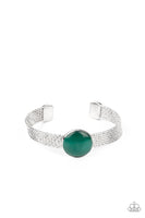 Mystical Magic Green Bracelet-Jewelry-Paparazzi Accessories-Ericka C Wise, $5 Jewelry Paparazzi accessories jewelry ericka champion wise elite consultant life of the party fashion fix lead and nickel free florida palm bay melbourne