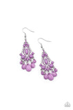 Staycation Home Purple Earrings-Jewelry-Paparazzi Accessories-Ericka C Wise, $5 Jewelry Paparazzi accessories jewelry ericka champion wise elite consultant life of the party fashion fix lead and nickel free florida palm bay melbourne