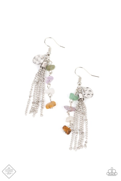 Stone Sensation Multi Earrings-Jewelry-Paparazzi Accessories-Ericka C Wise, $5 Jewelry Paparazzi accessories jewelry ericka champion wise elite consultant life of the party fashion fix lead and nickel free florida palm bay melbourne