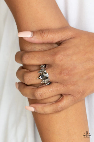 Yas Queen Silver Ring-Jewelry-Ericka C Wise, $5 Jewelry-Ericka C Wise, $5 Jewelry Paparazzi accessories jewelry ericka champion wise elite consultant life of the party fashion fix lead and nickel free florida palm bay melbourne