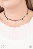 What A Stunner Black Necklace-Jewelry-Paparazzi Accessories-Ericka C Wise, $5 Jewelry Paparazzi accessories jewelry ericka champion wise elite consultant life of the party fashion fix lead and nickel free florida palm bay melbourne