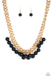 Get Off My Runway Gold Necklace-Jewelry-Paparazzi Accessories-Ericka C Wise, $5 Jewelry Paparazzi accessories jewelry ericka champion wise elite consultant life of the party fashion fix lead and nickel free florida palm bay melbourne