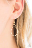 Circa de Couture Gold Necklace-Jewelry-Paparazzi Accessories-Ericka C Wise, $5 Jewelry Paparazzi accessories jewelry ericka champion wise elite consultant life of the party fashion fix lead and nickel free florida palm bay melbourne