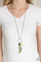 Sky High Style Green Necklace-Jewelry-Paparazzi Accessories-Ericka C Wise, $5 Jewelry Paparazzi accessories jewelry ericka champion wise elite consultant life of the party fashion fix lead and nickel free florida palm bay melbourne
