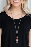 Crystal Cascade Orange Necklace-Jewelry-Paparazzi Accessories-Ericka C Wise, $5 Jewelry Paparazzi accessories jewelry ericka champion wise elite consultant life of the party fashion fix lead and nickel free florida palm bay melbourne