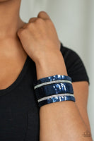 Mermaid Service Blue Bracelet-Jewelry-Paparazzi Accessories-Ericka C Wise, $5 Jewelry Paparazzi accessories jewelry ericka champion wise elite consultant life of the party fashion fix lead and nickel free florida palm bay melbourne