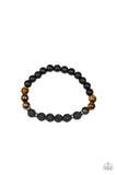 Karma Brown Bracelet-Jewelry-Paparazzi Accessories-Ericka C Wise, $5 Jewelry Paparazzi accessories jewelry ericka champion wise elite consultant life of the party fashion fix lead and nickel free florida palm bay melbourne