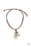 Tassel Trek White Necklace-Jewelry-Paparazzi Accessories-Ericka C Wise, $5 Jewelry Paparazzi accessories jewelry ericka champion wise elite consultant life of the party fashion fix lead and nickel free florida palm bay melbourne