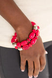 Fruity Flavor Pink Bracelet-Jewelry-Paparazzi Accessories-Ericka C Wise, $5 Jewelry Paparazzi accessories jewelry ericka champion wise elite consultant life of the party fashion fix lead and nickel free florida palm bay melbourne