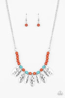Neutral Terra-tory Brown Necklace-Jewelry-Paparazzi Accessories-Ericka C Wise, $5 Jewelry Paparazzi accessories jewelry ericka champion wise elite consultant life of the party fashion fix lead and nickel free florida palm bay melbourne