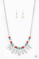 Neutral Terra-tory Multi Necklace- Paparazzi Accessories-Jewelry-Paparazzi Accessories-Ericka C Wise, $5 Jewelry Paparazzi accessories jewelry ericka champion wise elite consultant life of the party fashion fix lead and nickel free florida palm bay melbourne