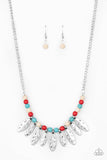 Neutral Terra-tory Multi Necklace- Paparazzi Accessories-Jewelry-Paparazzi Accessories-Ericka C Wise, $5 Jewelry Paparazzi accessories jewelry ericka champion wise elite consultant life of the party fashion fix lead and nickel free florida palm bay melbourne