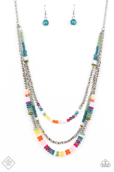 Newly Neverland Multi Necklace-Jewelry-Paparazzi Accessories-Ericka C Wise, $5 Jewelry Paparazzi accessories jewelry ericka champion wise elite consultant life of the party fashion fix lead and nickel free florida palm bay melbourne