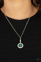 Springtime Twinkle Green Necklace-Jewelry-Ericka C Wise, $5 Jewelry-Ericka C Wise, $5 Jewelry Paparazzi accessories jewelry ericka champion wise elite consultant life of the party fashion fix lead and nickel free florida palm bay melbourne