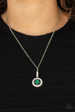 Springtime Twinkle Green Necklace-Jewelry-Ericka C Wise, $5 Jewelry-Ericka C Wise, $5 Jewelry Paparazzi accessories jewelry ericka champion wise elite consultant life of the party fashion fix lead and nickel free florida palm bay melbourne