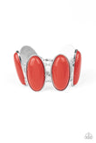 Power Pop Red Bracelet-Jewelry-Paparazzi Accessories-Ericka C Wise, $5 Jewelry Paparazzi accessories jewelry ericka champion wise elite consultant life of the party fashion fix lead and nickel free florida palm bay melbourne