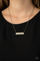 Land of the Free Brass Necklace- Paparazzi Accessories-simple-Ericka C Wise, $5 Jewelry -Ericka C Wise, $5 Jewelry Paparazzi accessories jewelry ericka champion wise elite consultant life of the party fashion fix lead and nickel free florida palm bay melbourne