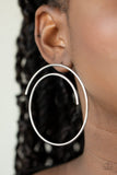 Vogue Vortex Silver Post Earrings-Jewelry-Paparazzi Accessories-Ericka C Wise, $5 Jewelry Paparazzi accessories jewelry ericka champion wise elite consultant life of the party fashion fix lead and nickel free florida palm bay melbourne