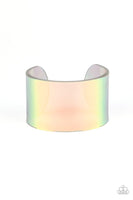 Holographic Aura Multi Bracelet-Jewelry-Paparazzi Accessories-Ericka C Wise, $5 Jewelry Paparazzi accessories jewelry ericka champion wise elite consultant life of the party fashion fix lead and nickel free florida palm bay melbourne