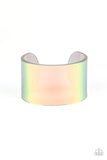 Holographic Aura Multi Bracelet-Jewelry-Paparazzi Accessories-Ericka C Wise, $5 Jewelry Paparazzi accessories jewelry ericka champion wise elite consultant life of the party fashion fix lead and nickel free florida palm bay melbourne