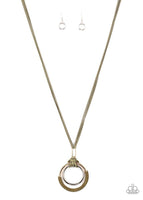 Elliptical Essence Green Necklace-Jewelry-Paparazzi Accessories-Ericka C Wise, $5 Jewelry Paparazzi accessories jewelry ericka champion wise elite consultant life of the party fashion fix lead and nickel free florida palm bay melbourne