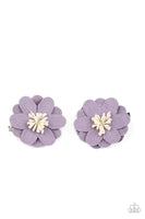 you Grow Girl Purple Hair Clip-Jewelry-Paparazzi Accessories-Ericka C Wise, $5 Jewelry Paparazzi accessories jewelry ericka champion wise elite consultant life of the party fashion fix lead and nickel free florida palm bay melbourne