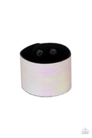 Cosmo Cruise White Snap Bracelet-Jewelry-Paparazzi Accessories-Ericka C Wise, $5 Jewelry Paparazzi accessories jewelry ericka champion wise elite consultant life of the party fashion fix lead and nickel free florida palm bay melbourne