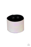 Cosmo Cruise White Snap Bracelet-Jewelry-Paparazzi Accessories-Ericka C Wise, $5 Jewelry Paparazzi accessories jewelry ericka champion wise elite consultant life of the party fashion fix lead and nickel free florida palm bay melbourne