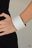 Cosmo Cruise White Snap Bracelet-Jewelry-Paparazzi Accessories-Ericka C Wise, $5 Jewelry Paparazzi accessories jewelry ericka champion wise elite consultant life of the party fashion fix lead and nickel free florida palm bay melbourne