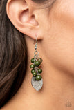 Fruity Finesse Green Earring-Jewelry-Paparazzi Accessories-Ericka C Wise, $5 Jewelry Paparazzi accessories jewelry ericka champion wise elite consultant life of the party fashion fix lead and nickel free florida palm bay melbourne