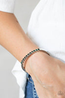 Stellar Beam Green Bracelet-Jewelry-Paparazzi Accessories-Ericka C Wise, $5 Jewelry Paparazzi accessories jewelry ericka champion wise elite consultant life of the party fashion fix lead and nickel free florida palm bay melbourne